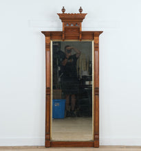 Load image into Gallery viewer, Victorian Eastlake Carved Wall Mirror – 30” x 67”
