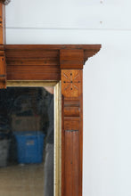 Load image into Gallery viewer, Victorian Eastlake Carved Wall Mirror – 30” x 67”
