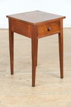 Load image into Gallery viewer, Tall Farmhouse Side Table with Drawer
