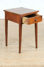 Load image into Gallery viewer, Tall Farmhouse Side Table with Drawer
