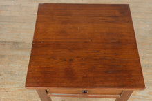 Load image into Gallery viewer, Tall Farmhouse Side Table with Drawer
