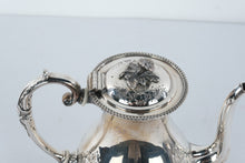 Load image into Gallery viewer, John Turton Sheffield Hand Chased Silver Plate Coffee Pot 785 Vintage
