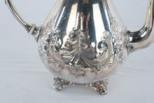 Load image into Gallery viewer, John Turton Sheffield Hand Chased Silver Plate Coffee Pot 785 Vintage
