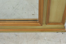 Load image into Gallery viewer, Italian Style Trumeau Mirror Painted Landscape Green Gold 60 Inch
