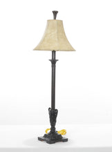 Load image into Gallery viewer, Tall Rubbed Bronze Lamp with Urn Base

