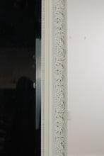 Load image into Gallery viewer, Tall White Leaf and Flower Sheffield Mirror - 77&quot; Tall
