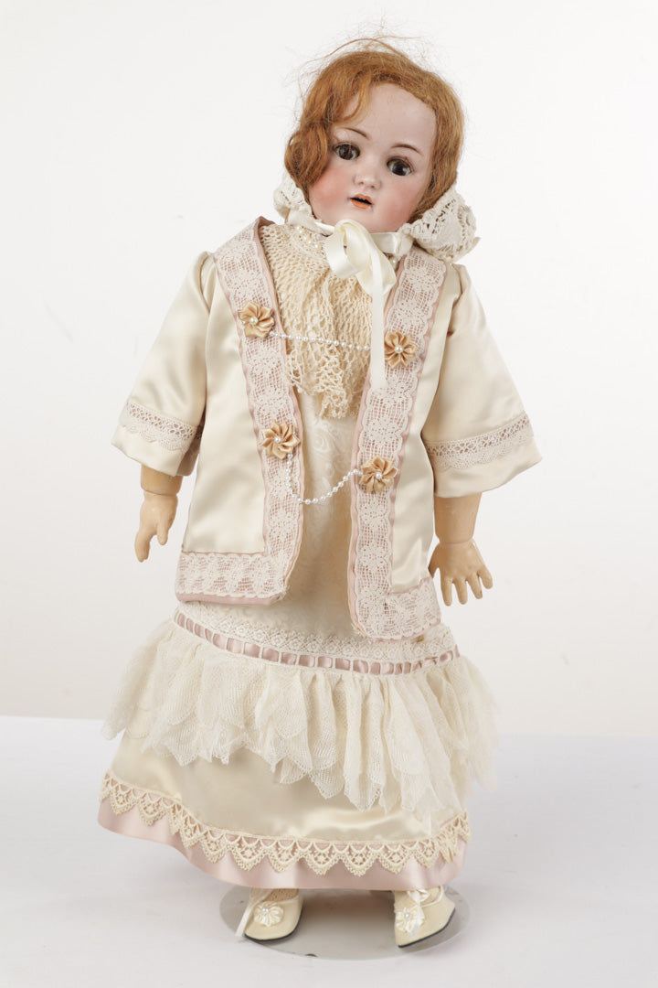 ANTIQUE DOLL 2024 WITH STAND-UNBRANDED