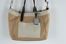 Load image into Gallery viewer, Cole Haan Pebbled Leather Colorblock Convertible Tote Shoulder Crossbody Bag - Online Only
