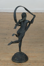 Load image into Gallery viewer, Replica of Paul Manship’s “Atalanta” Dancing Figure – 33” Tall Metal Sculpture
