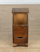 Load image into Gallery viewer, Rustic Wood “Taters &amp; Onyuns” Kitchen Bin – Primitive Farmhouse Storage
