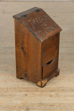 Load image into Gallery viewer, Rustic Wood “Taters &amp; Onyuns” Kitchen Bin – Primitive Farmhouse Storage
