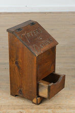 Load image into Gallery viewer, Rustic Wood “Taters &amp; Onyuns” Kitchen Bin – Primitive Farmhouse Storage
