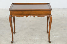 Load image into Gallery viewer, Kittinger Solid Cherry Tea Table with Dual Pull-Out Shelves
