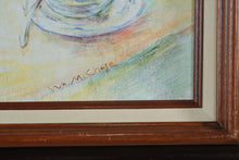 Load image into Gallery viewer, Tea Time Watercolor By W.M Chase - 27&quot; x 31&quot;
