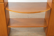Load image into Gallery viewer, Danish Modern Teak Wall Unit Bookcase Cabinet System

