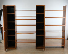 Load image into Gallery viewer, Danish Modern Teak Wall Unit Bookcase Cabinet System

