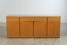 Load image into Gallery viewer, 1996 Canadian Teak Buffet Sideboard by Design Furniture Manufacturing
