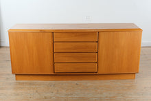 Load image into Gallery viewer, Danish Modern Teak Sideboard Nordic Furniture 72 Inch Credenza
