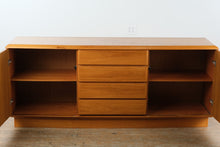 Load image into Gallery viewer, Danish Modern Teak Sideboard Nordic Furniture 72 Inch Credenza
