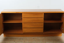 Load image into Gallery viewer, Danish Modern Teak Sideboard Nordic Furniture 72 Inch Credenza
