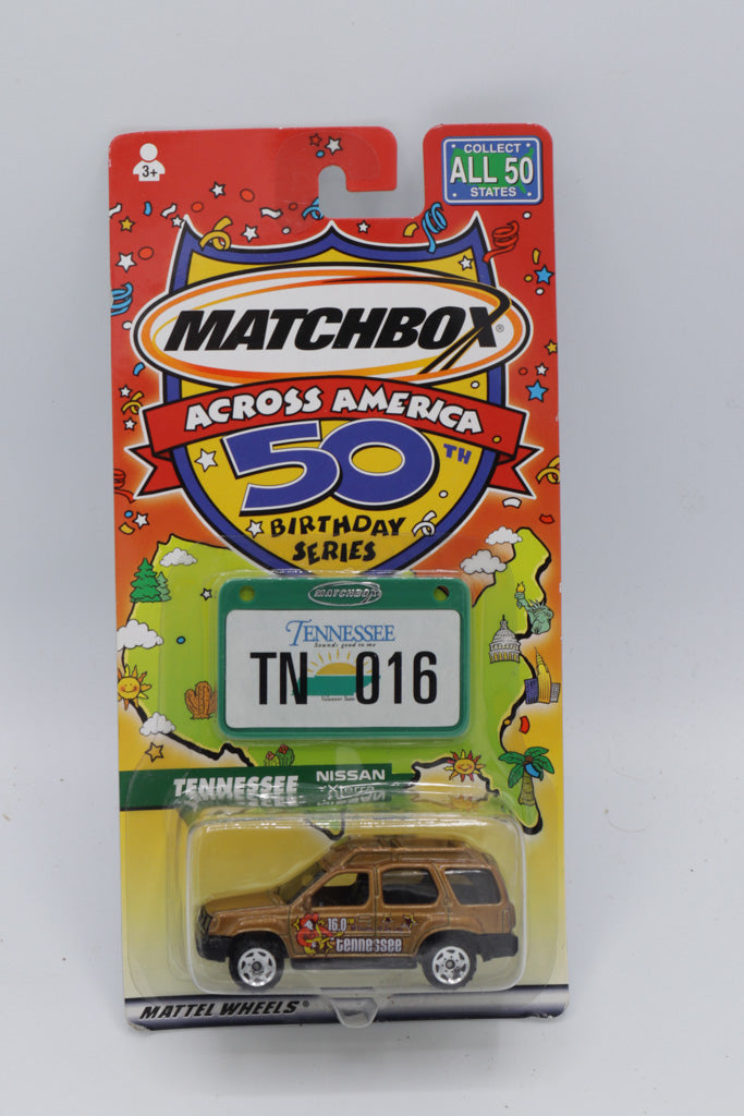 Matchbox Across America 50th Birthday Series – Tennessee Nissan Xterra “Music City Adventure” (TN 016)