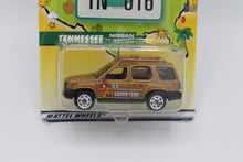 Load image into Gallery viewer, Matchbox Across America 50th Birthday Series – Tennessee Nissan Xterra “Music City Adventure” (TN 016)
