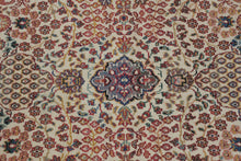 Load image into Gallery viewer, Alexandria Collection “Persian Ivory” Area Rug – 3&#39;10&quot; x 5&#39;8&quot; | Woven in USA | Classic Medallion Design with Egyptian Cotton Fringe
