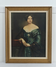 Load image into Gallery viewer, Windsor Art The Artist Sister Framed Portrait Print Victorian Style Woman 26x32
