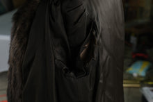 Load image into Gallery viewer, The Evans Collection Vintage Dark Brown Mink Fur Full Length Coat Womens
