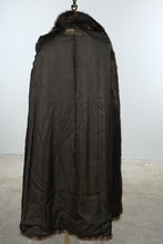 Load image into Gallery viewer, The Evans Collection Vintage Dark Brown Mink Fur Full Length Coat Womens
