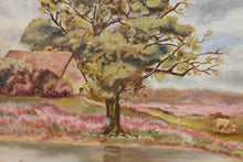 Load image into Gallery viewer, “The Farm” – Original Oil on Board by M. Maynard – 18&quot; x 22.5&quot;
