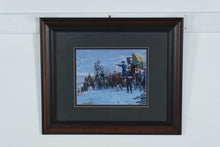 Load image into Gallery viewer, Framed Civil War Print “The Fighting 69th, NYSV” by Mort Künstler (1998) – 24.5” x 21”
