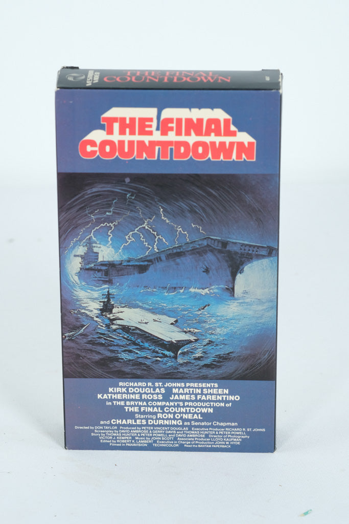The Final Countdown – VHS Tape (1980, Vestron Video)