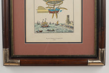 Load image into Gallery viewer, &quot;The First Channel Crossing by Air 1785&quot; Lithograph
