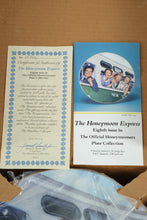 Load image into Gallery viewer, The Honeymooners “The Honeymoon Express” Collector Plate – 8th Issue, 1987 Hamilton Collection – COA
