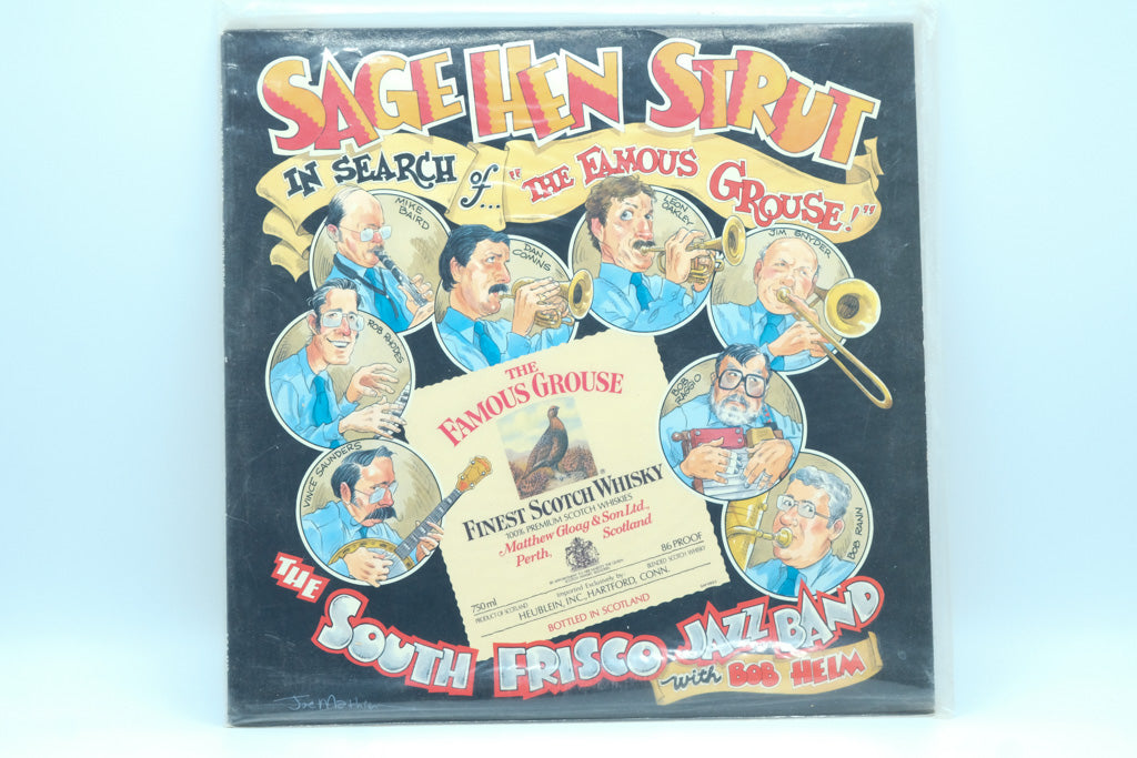 The South Frisco Jazz Band – Sage Hen Strut LP (Trad Jazz, Dixieland, 1980s) VG+