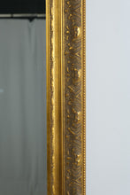 Load image into Gallery viewer, The Baroque Baroness – Ornate Gold Full-Length Mirror (26&quot; x 61&quot;)

