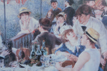 Load image into Gallery viewer, Renoir Luncheon of the Boating Party Framed Art Print Gold Frame Wall Decor
