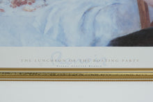 Load image into Gallery viewer, Renoir Luncheon of the Boating Party Framed Art Print Gold Frame Wall Decor
