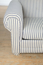 Load image into Gallery viewer, The McRae Sleeper Sofa – Striped Elegance
