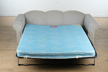 Load image into Gallery viewer, The McRae Sleeper Sofa – Striped Elegance
