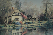 Load image into Gallery viewer, Marty Bell – The Mill Pond, Stockbridge (1986) Hand-Signed Limited Edition Print, 235/500
