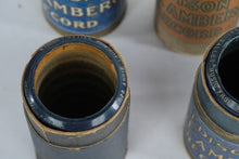 Load image into Gallery viewer, Antique Edison Cylinder Record Lot Amberol Blue Amber Mixed Titles As Is
