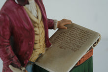 Load image into Gallery viewer, Porcelain Thomas Jefferson Decanter McCormick Whiskey
