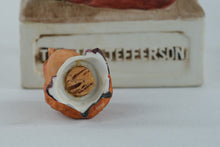 Load image into Gallery viewer, Porcelain Thomas Jefferson Decanter McCormick Whiskey
