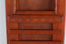 Load image into Gallery viewer, Vintage Thomas Kinkade Simpler Times Perpetual Calendar Plate Set Wood Display 12 Plates
