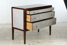 Load image into Gallery viewer, Thomas O’Brien Century Furniture Three-Drawer Shagreen and Mahogany Chest
