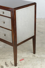 Load image into Gallery viewer, Thomas O’Brien Century Furniture Three-Drawer Shagreen and Mahogany Chest
