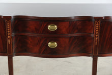 Load image into Gallery viewer, Thomasville Mahogany Federal Style Sideboard Buffet Credenza with Brass Hardware - Online Only
