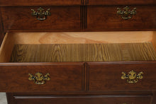 Load image into Gallery viewer, Thomasville Winston Court Solid Cherry Chest on Chest Highboy Dresser
